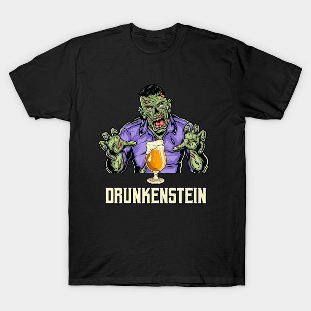 Frankenstein Parody - Funny Halloween Monster T-Shirt by sqwear